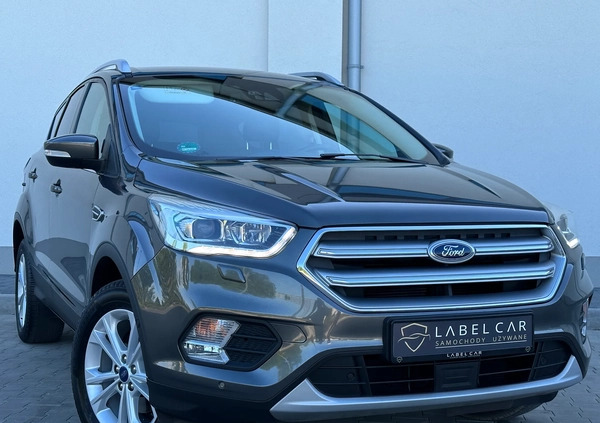 Ford Kuga cena 69999 przebieg: 91000, rok produkcji 2017 z Sośnicowice małe 667